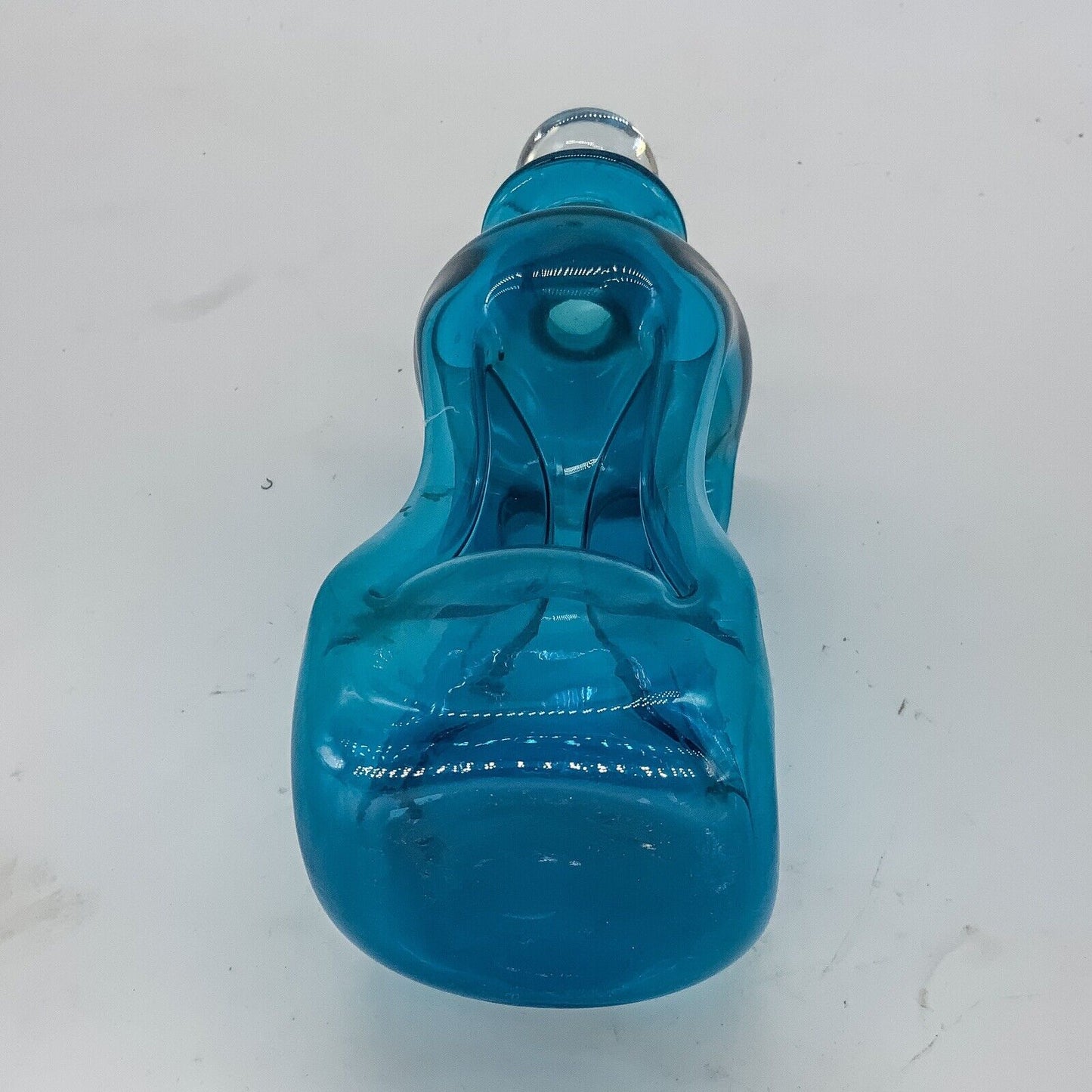 Holmegaard Kastrup Blue Kluk Kluk Decanter By Jacob Bang Mid Century Glass