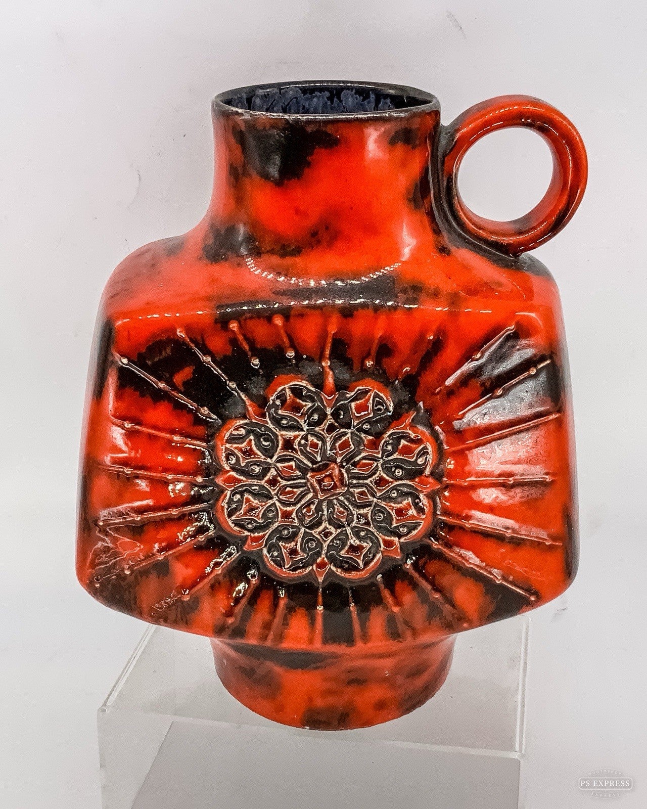 Walter Gerhards KG German Fat Lava Pottery Vase 720 25cm – SO Retro