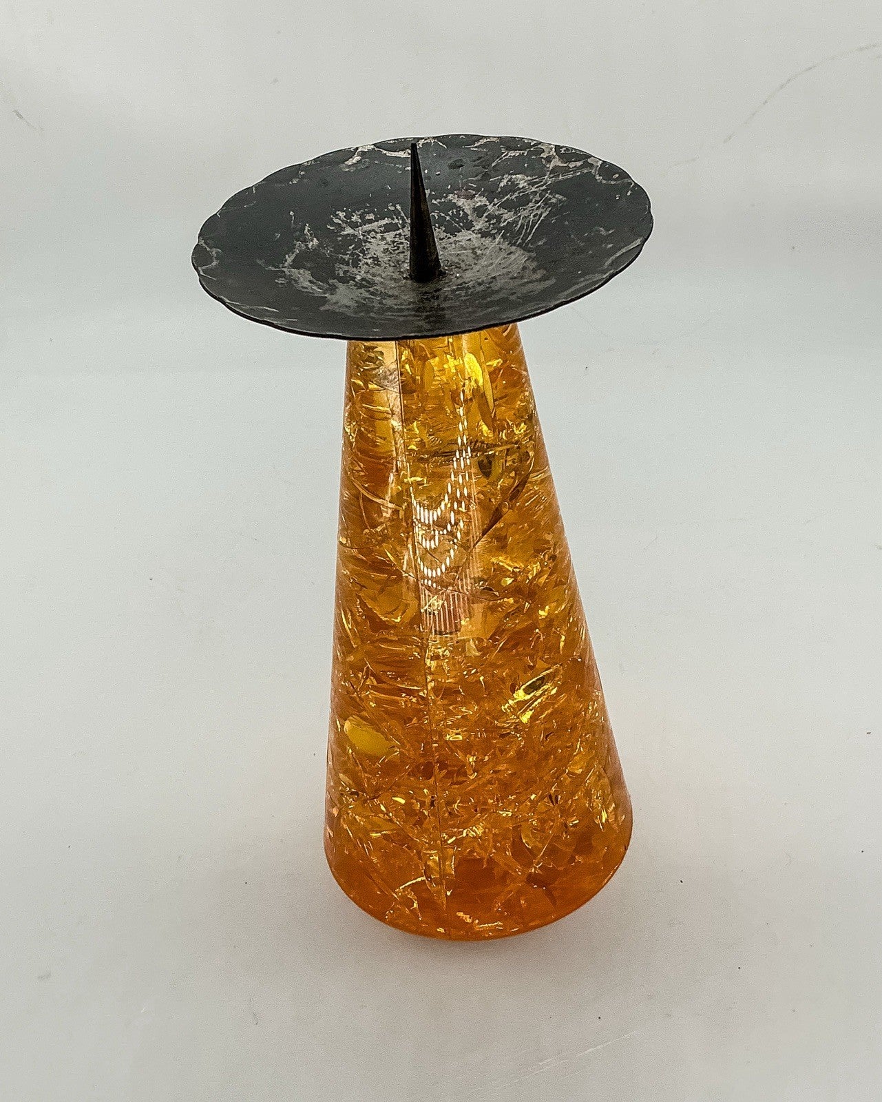 70s German Solarstein Resin Candle Holder Space Age 18cm – SO Retro