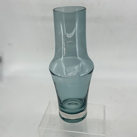 Riihimaki 1376 Riihimaen Lasi Oy  Vase Tamara Aladin  70s Finland MCM Glass 25cm