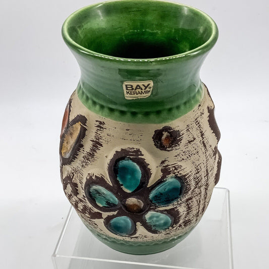 Bay Keramik Fat Lava Pottery Vase 17cm MCM German 70s