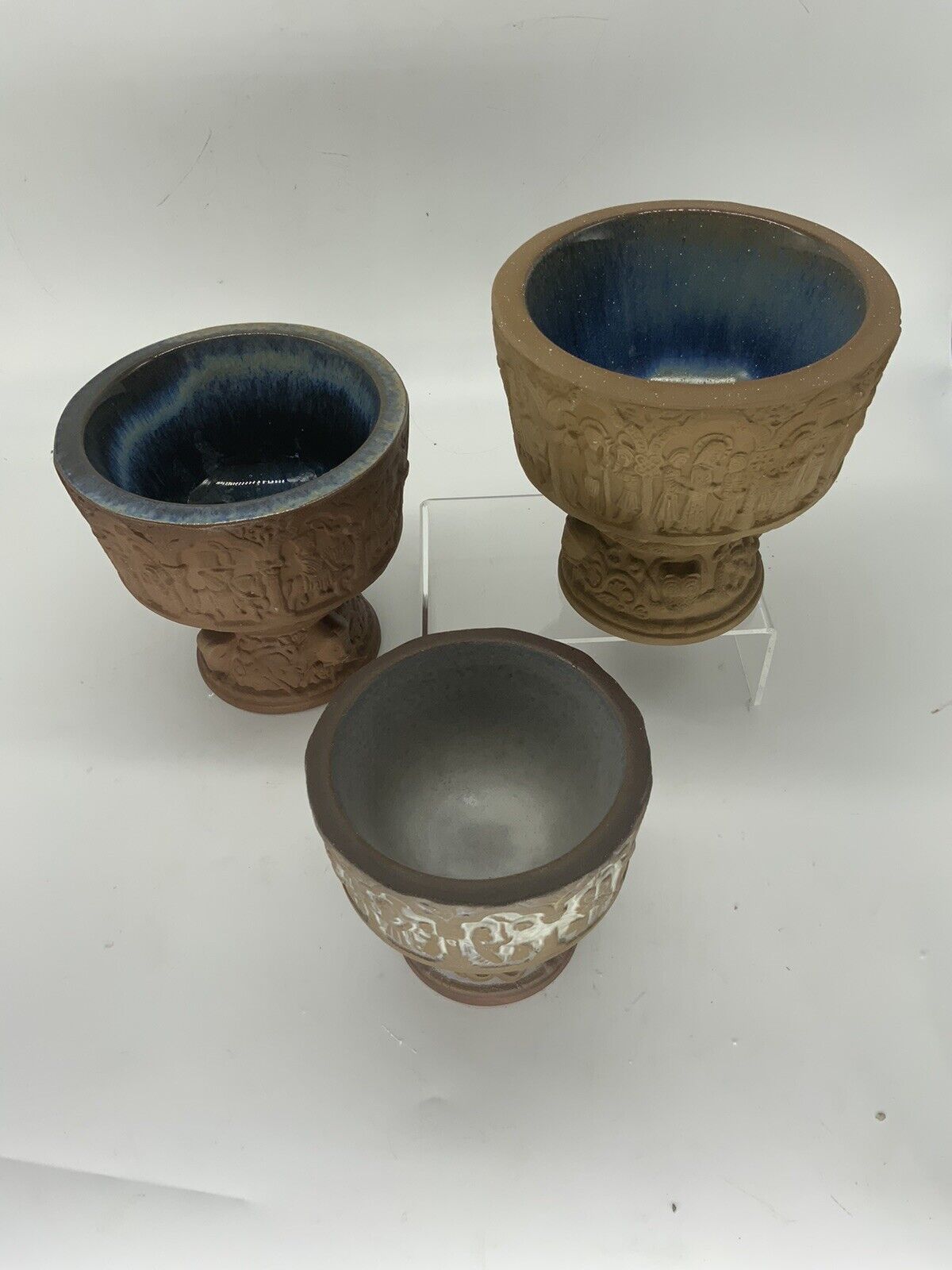 Michael Andersen And Sons Danish Chalice Bowl Bornholm 60s 11 cm