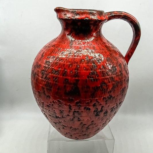 Fohr Keramik German Fat Lava Vase 490 30 cm 70s MCM