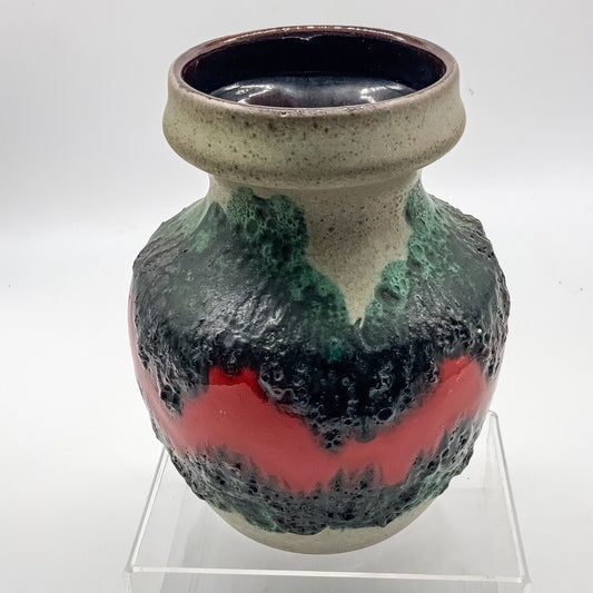Bay Keramik Fat Lava Pottery Vase 82 17cm MCM German 70s