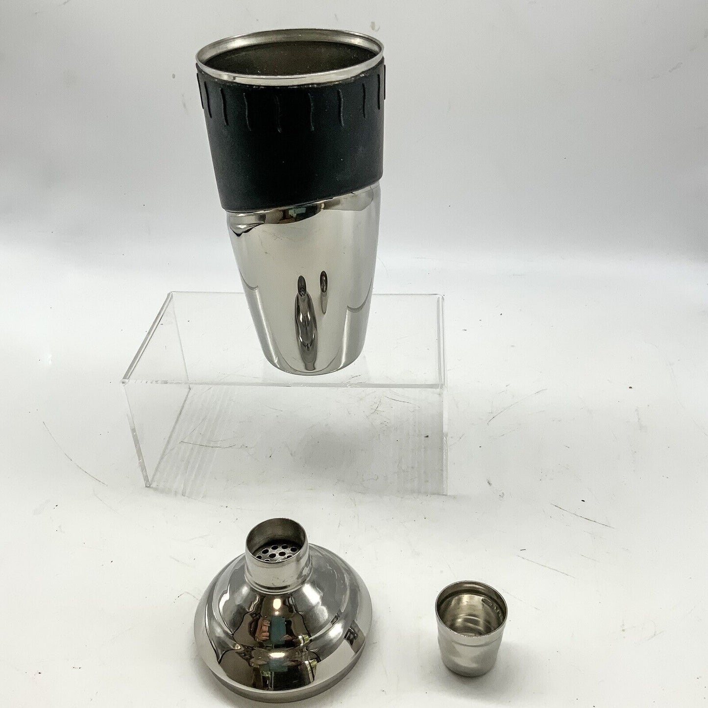 90s Copco Stainless Steel Modernist Cocktail Shaker