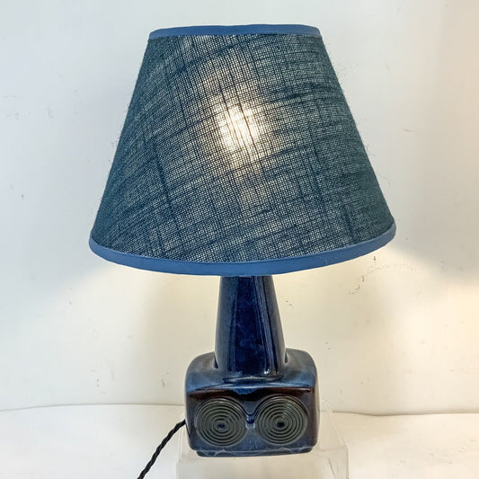 Einar Johansen For Soholm Danish Studio Pottery  1095 Brutalist Lamp  70s 46cm