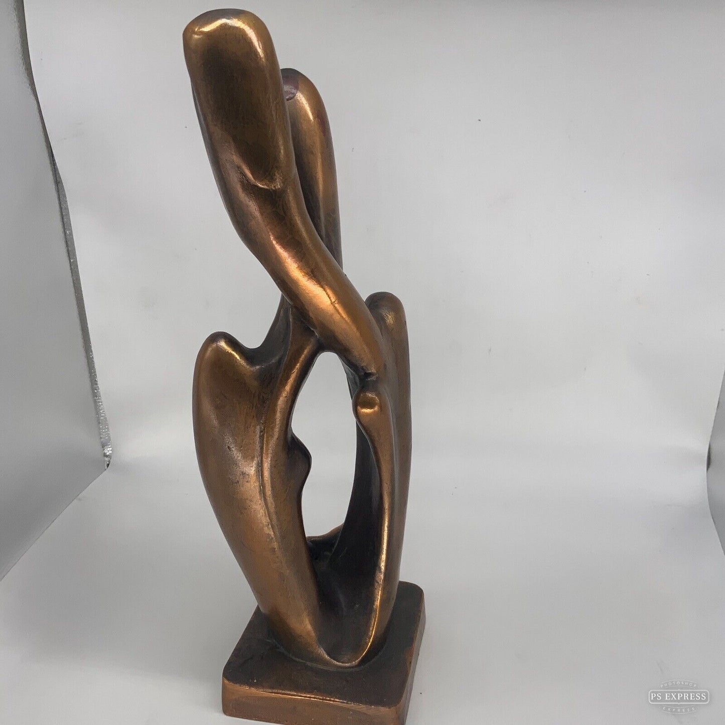 Modernist Italian Bronzed Sculpture 47cm Mid Century Design