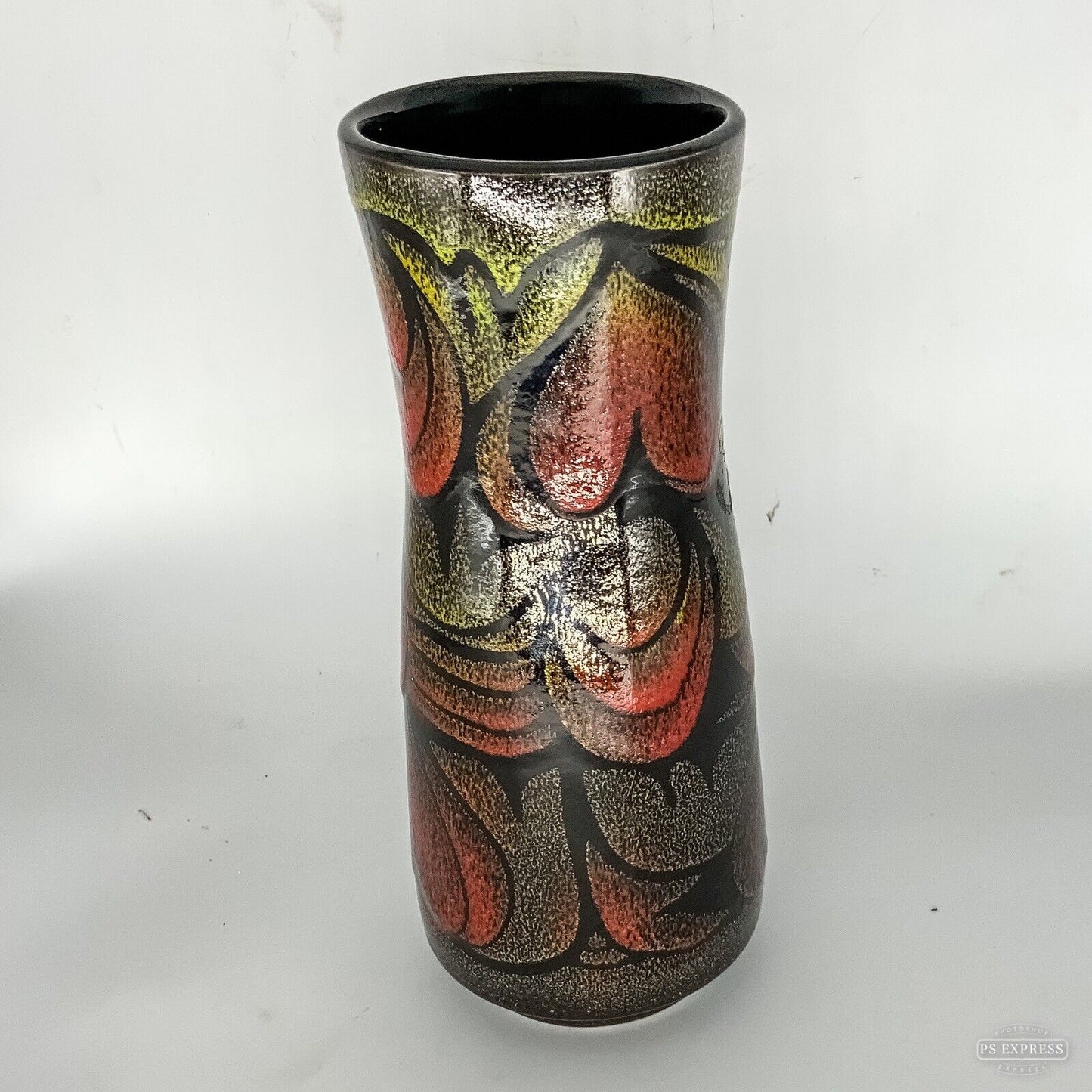 Poole Pottery Aegean Vase By Diana Davis 70s 24cm