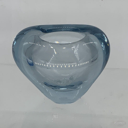 Mid Century Menuet  Heart Vase by Per Lutken for Holmegaard 7cm