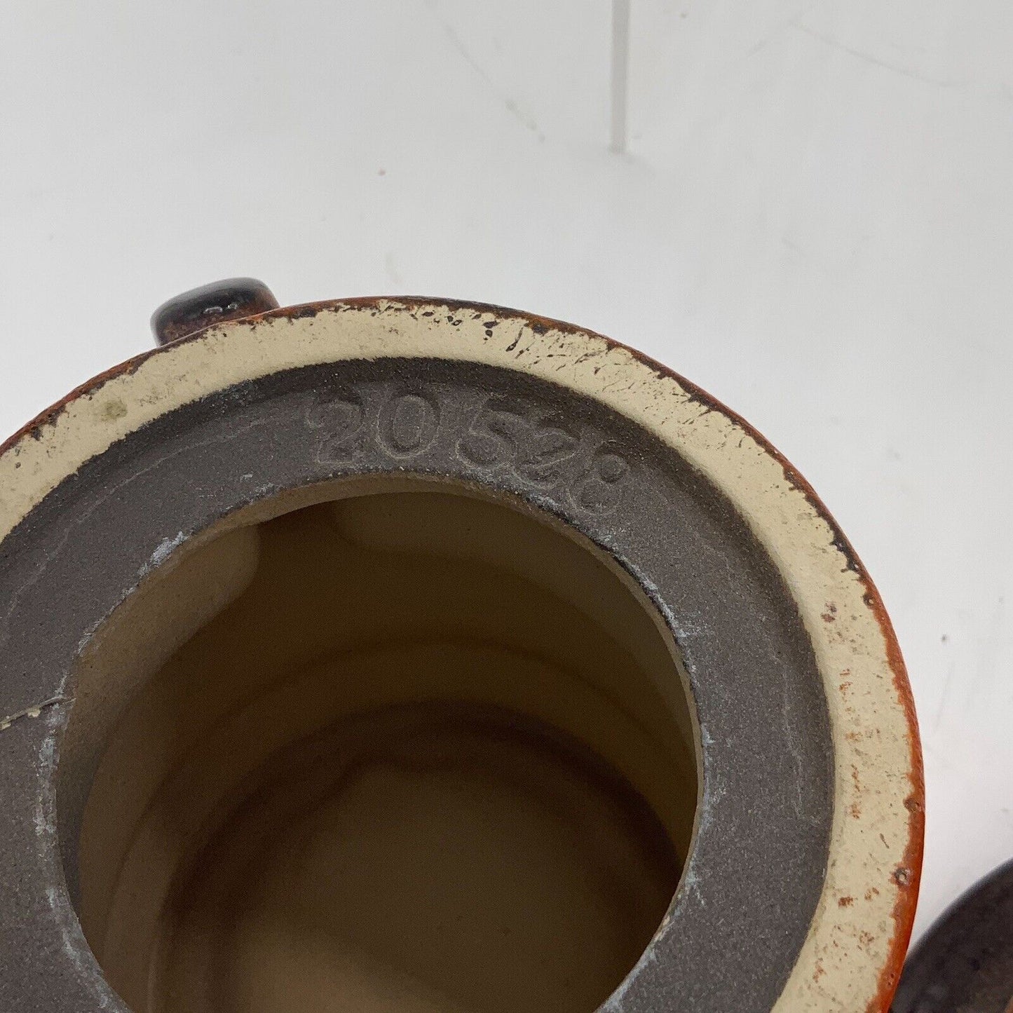 Pair Of Mint West German Fat Lava Candle Holders Bay Keramik 20528  70s 10cm