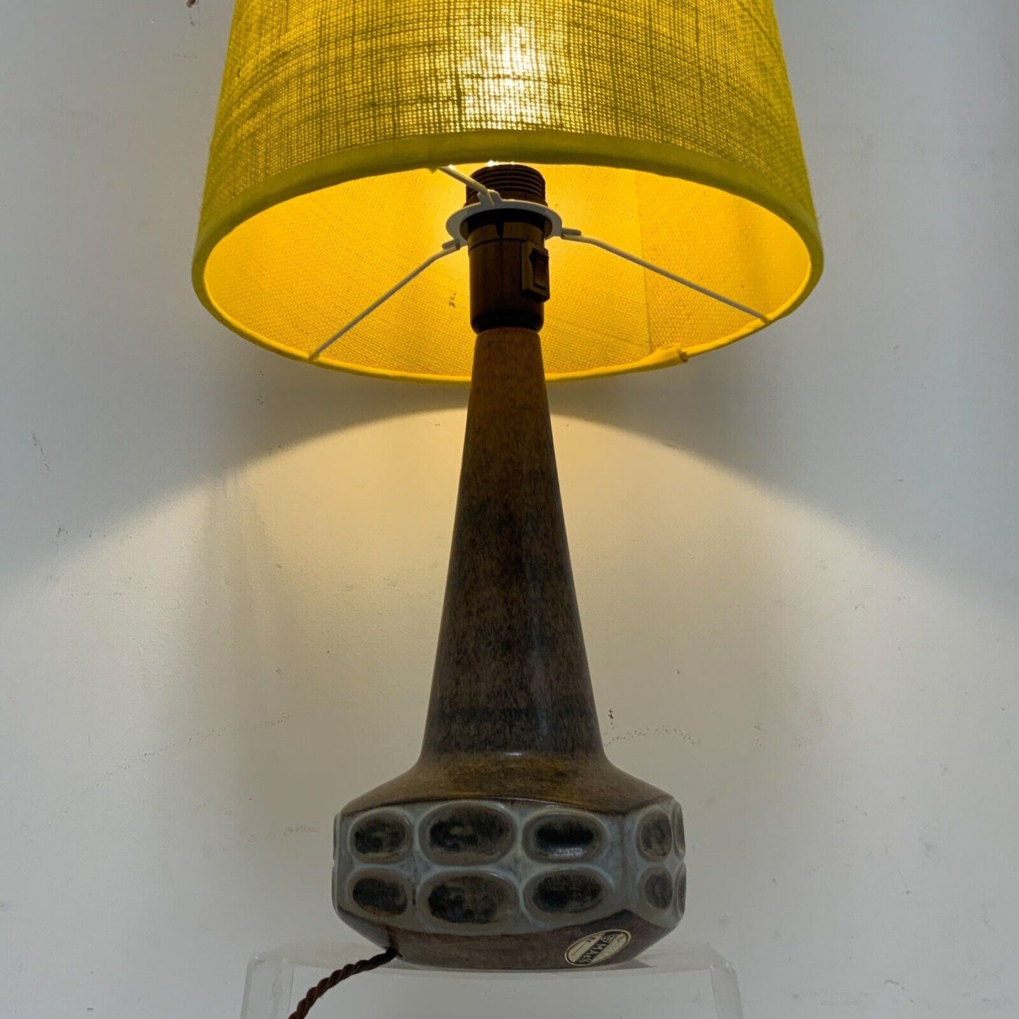 Marianne Starck For Michael Andersen Danish Studio Pottery  Lamp 60s 70s MCM 70cm