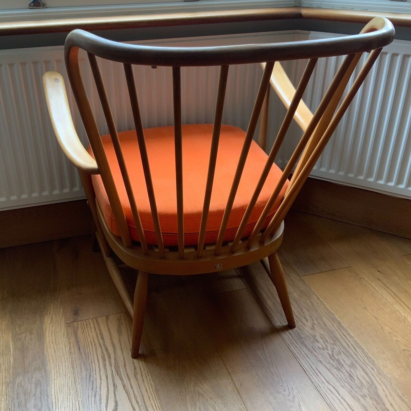 Ercol Windsor Easy Chair Model 477 Blue Label Fully Restored 1960s MCM