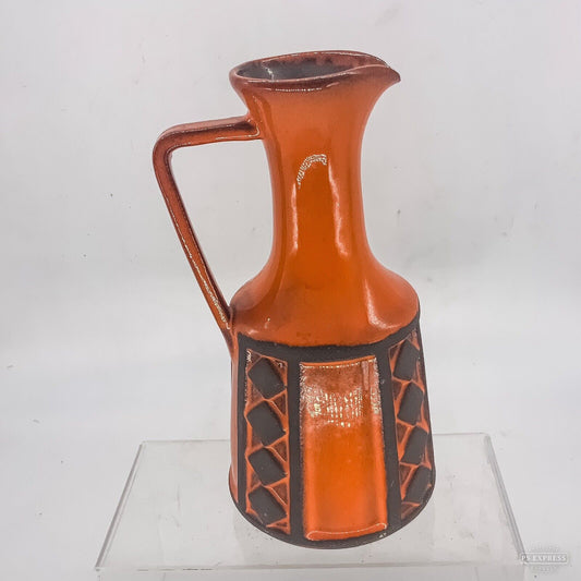 Danish Studio Pottery Vase By Frank Keramik 70s 22cm