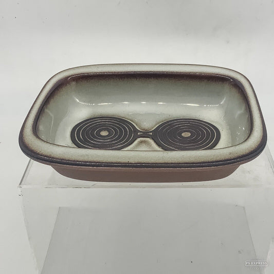 Einar Johansen For Soholm Danish Studio Pottery  3456 Brutalist Bowl   70s 18cm