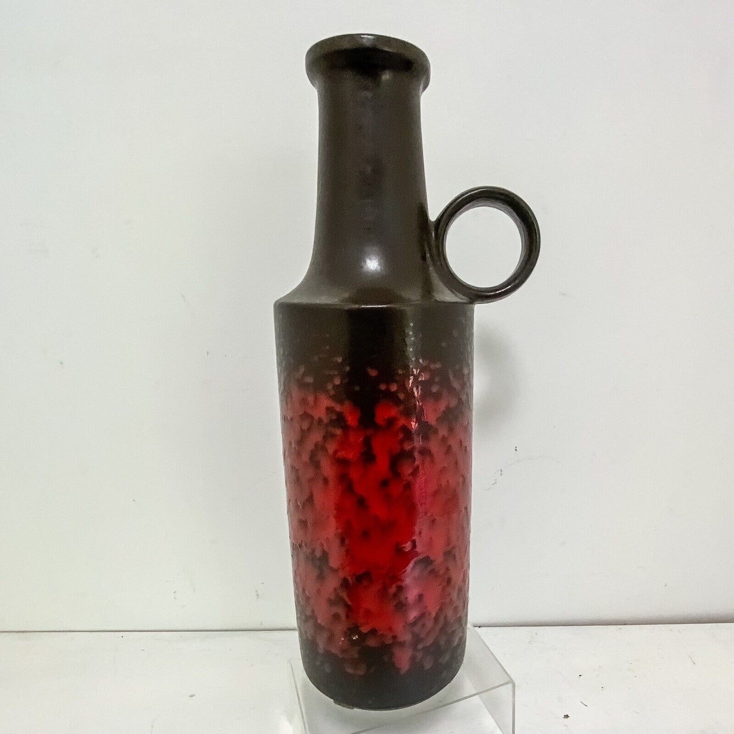 Scheurich Fat Lava German Pottery Vase 70s  412 49cm