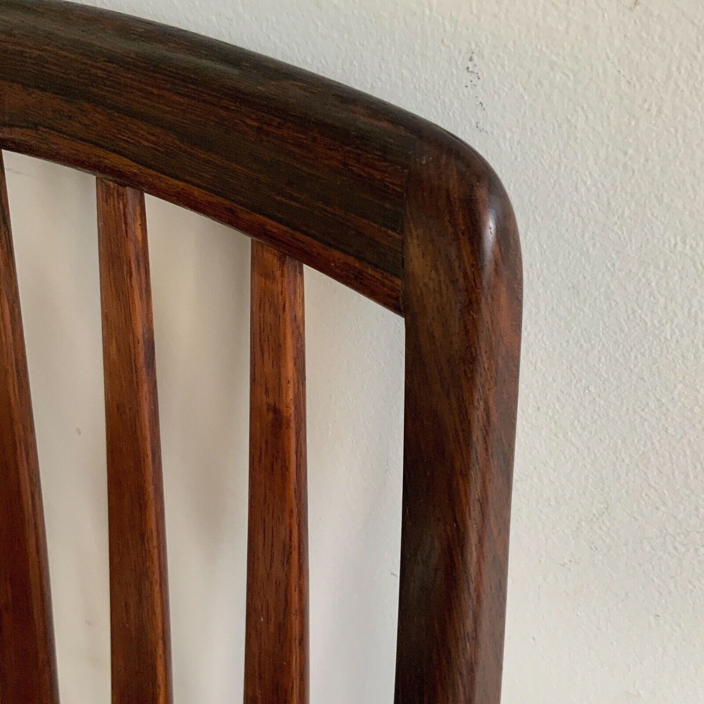 Pair Of Rosewood  “Eva” Chairs By Niels Koefoed For Koefoed Hornslet Denmark