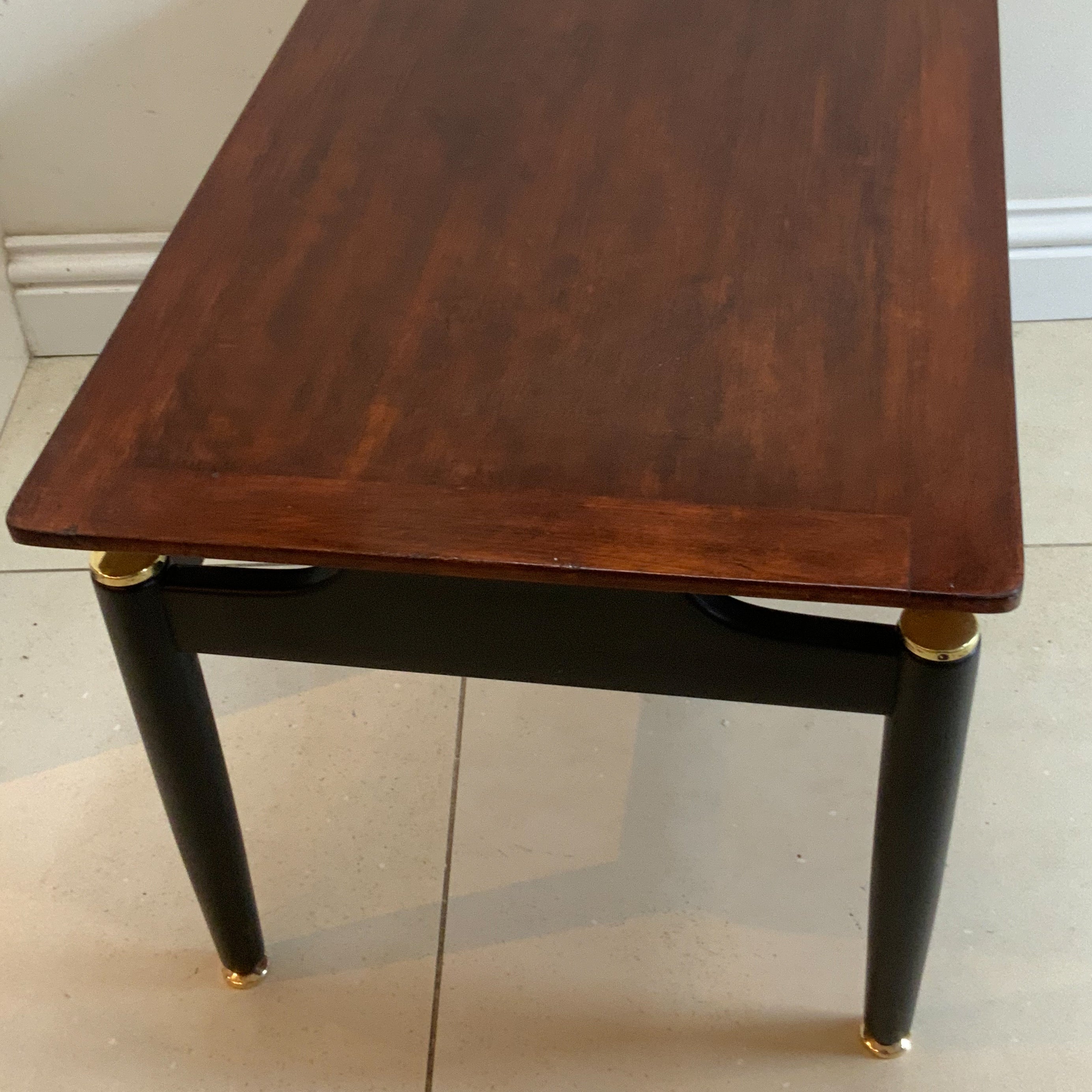 Mahogany coffee discount table mcm