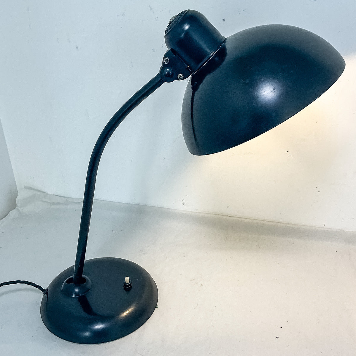 Kaiser Idell Bauhaus 6556 Desk Lamp, Dell Mid Century 50s Original  54cm