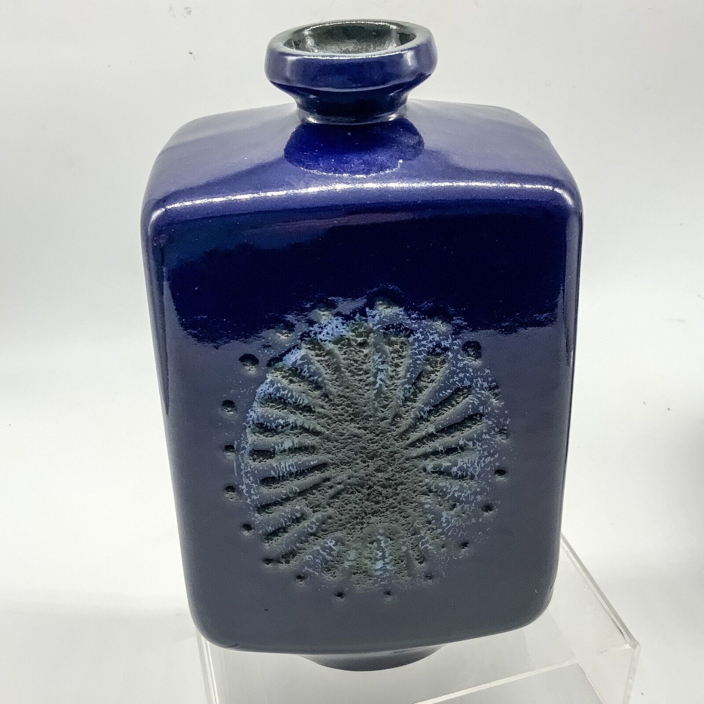 Sesam Keramik Norway Fat Lava Vase 70s  22cm