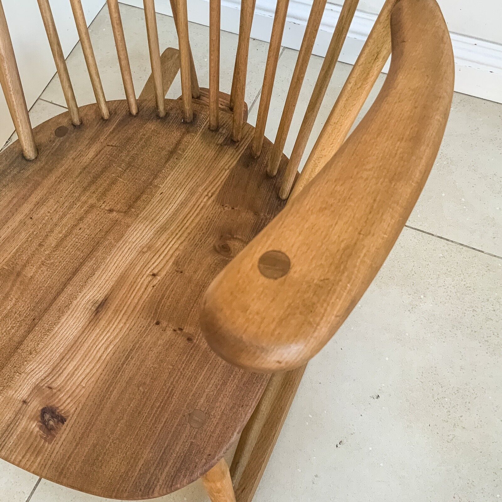 Ercol Grandfather Rocking Chair Model 315 MCM 60’s SO Retro