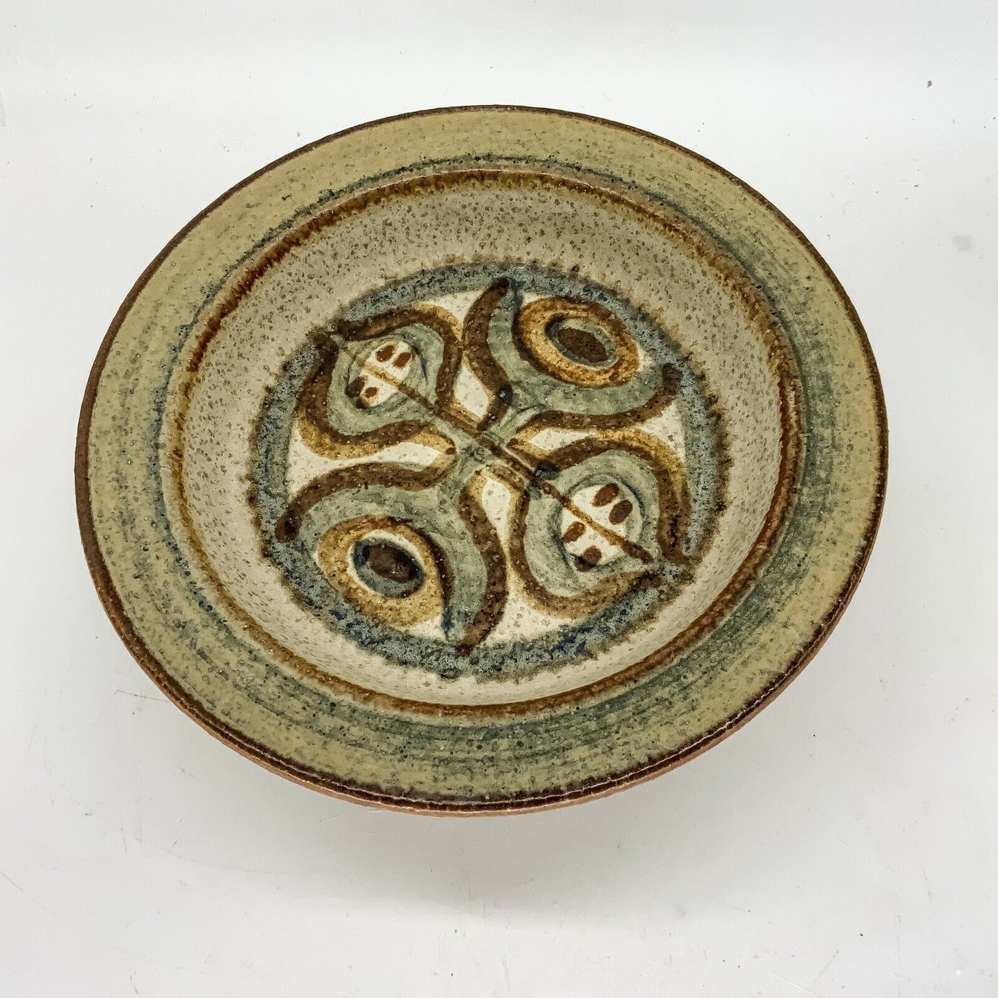 Soholm Ceramics Bowl Bornholm Danish Mid Century Pottery 60s 70s  23 cm