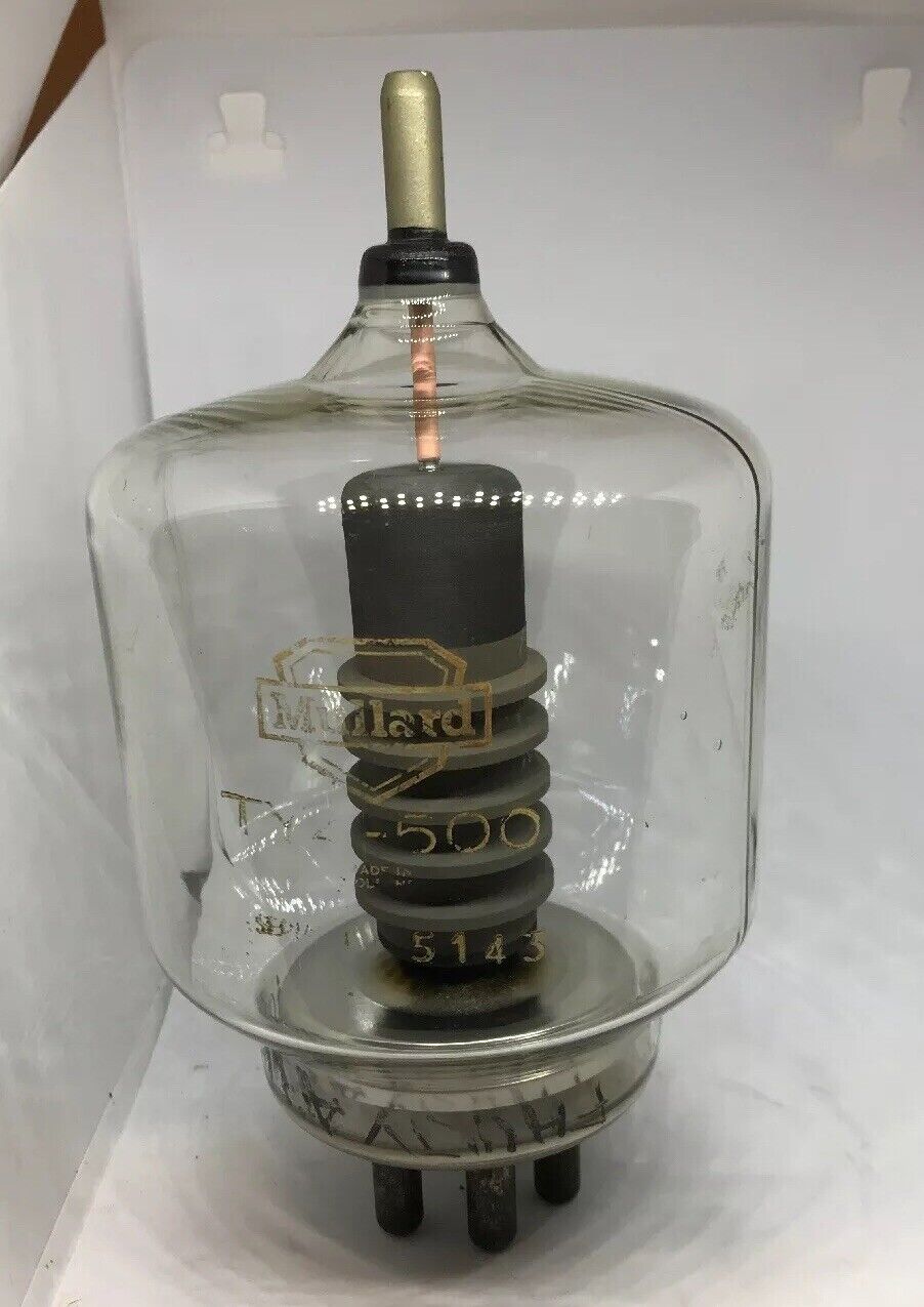 RARE Mullard TY4 500 Triode radio valve vacuum tube